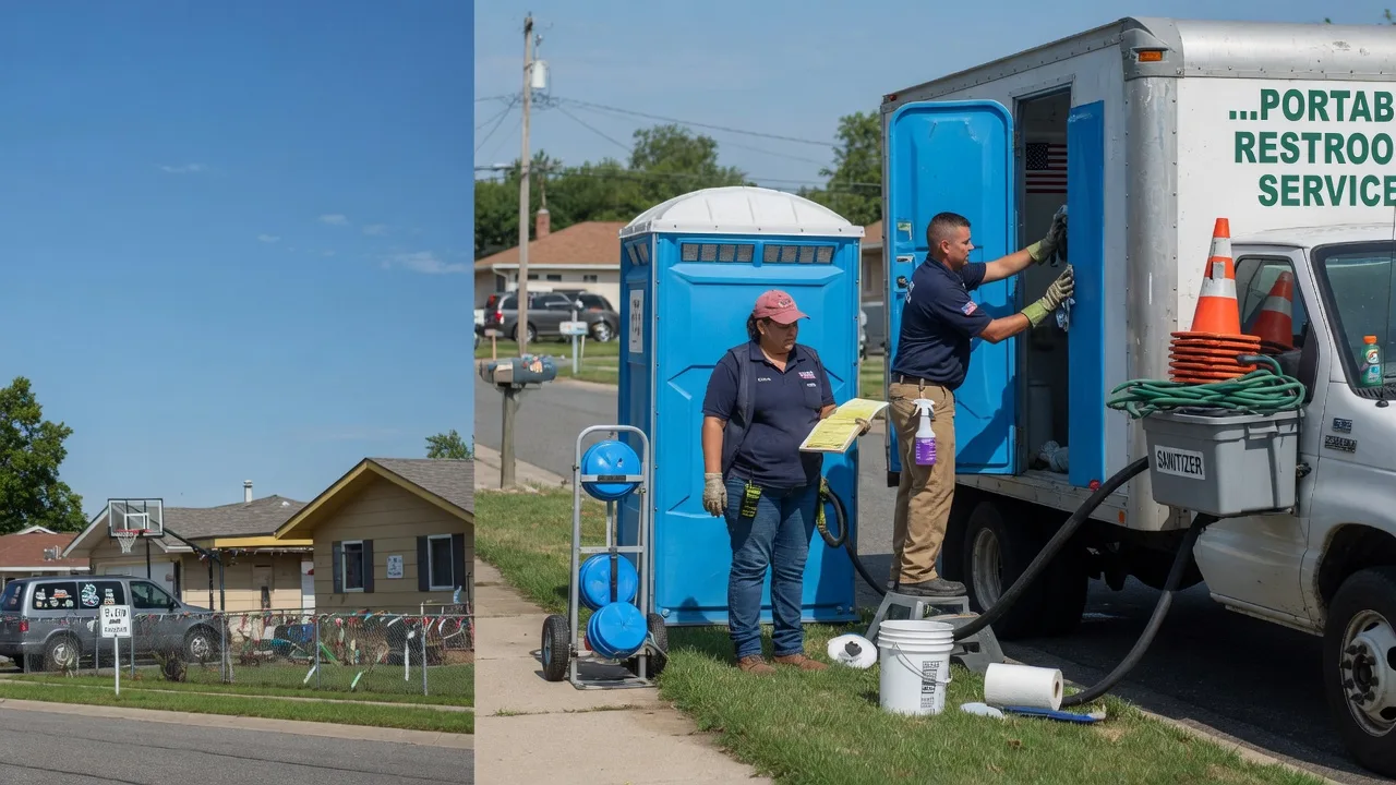 Portable Toilet Rental in Saint Francis, WI near me